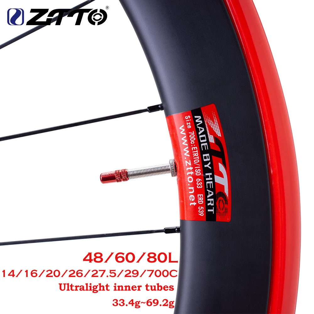 Filament 1.75 - ZTTO Ultralight Bicycle Inner Tubes TPU