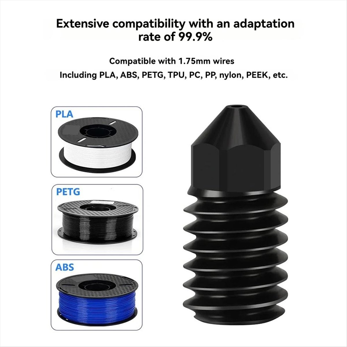 Hotend 0.4Mm - SWXF For A1 Nozzle Hardened Steel