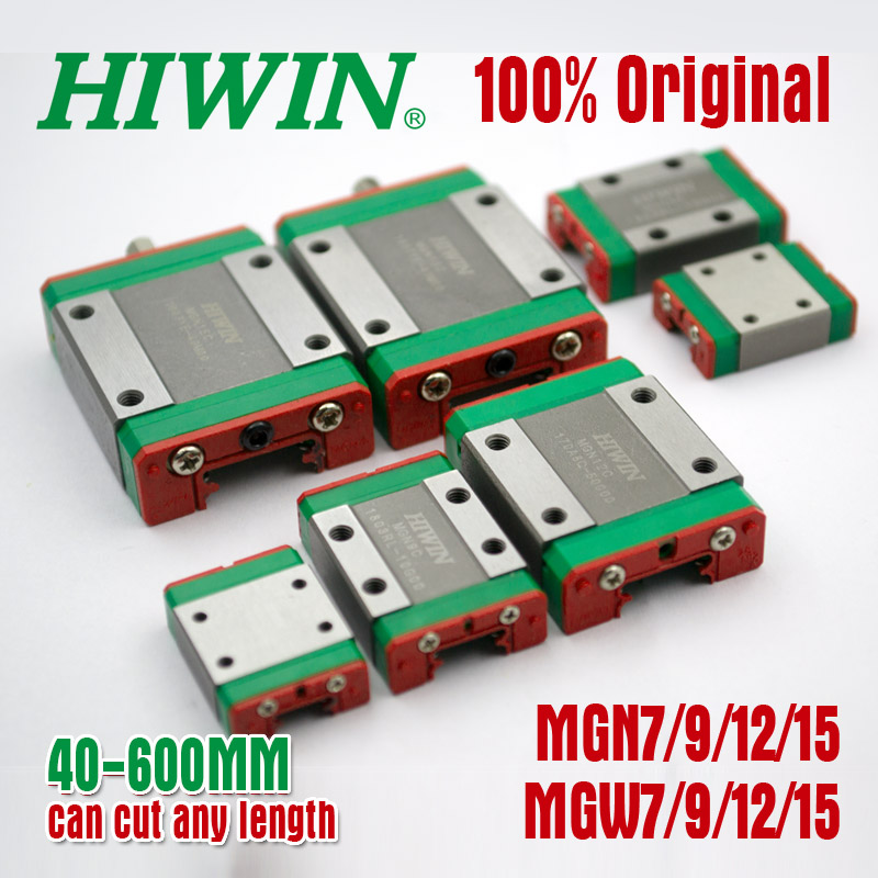 Linear Rail Mgn12H Set - Original Hiwin mini Linear guide block
