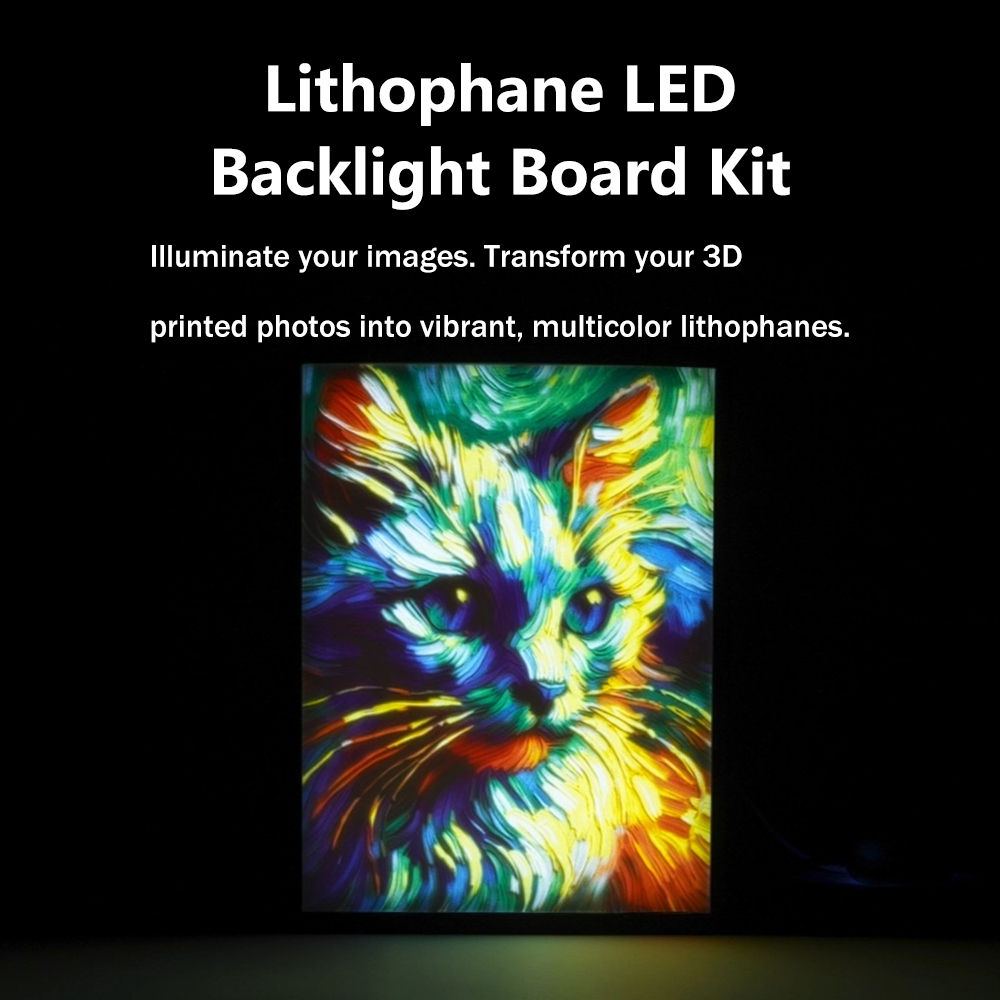 KC010 Lithophane CMYK PLAFilam - огляд і ціна Fdm Printer