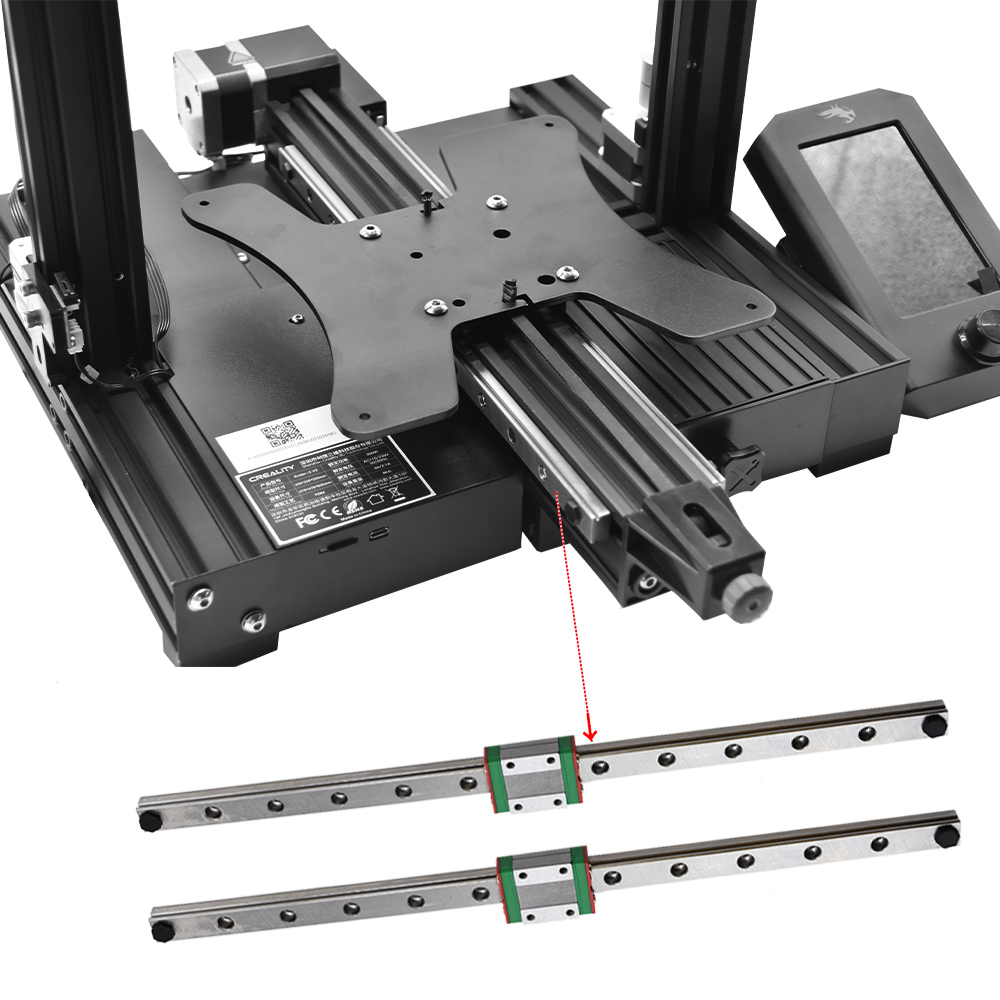 Ender 3/V2/Pro 3D Printer Y-ax - огляд і ціна Linear Rail Mgn12H Set