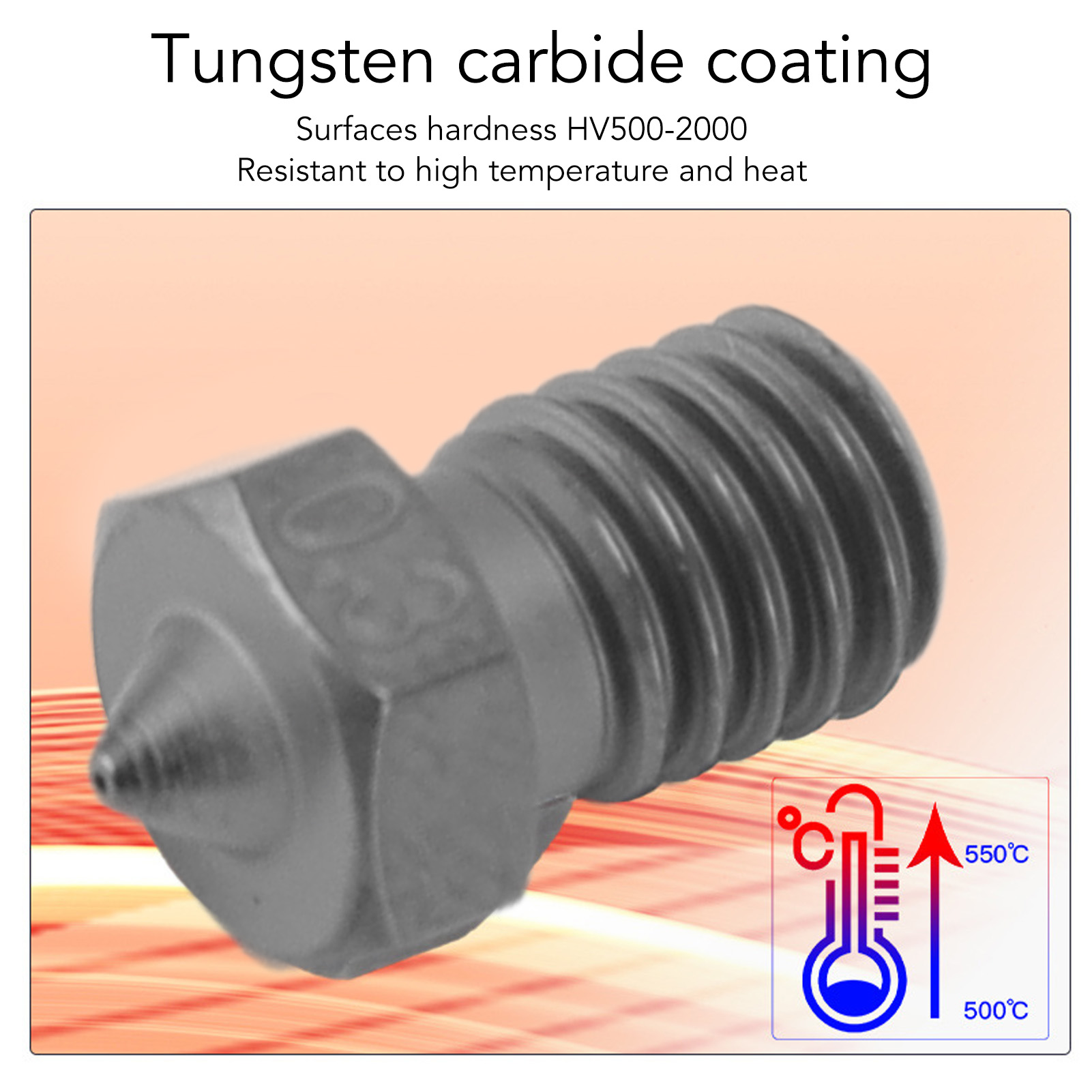 3D Printers Nozzle V6 Extruder - огляд і ціна Nozzle Tungsten