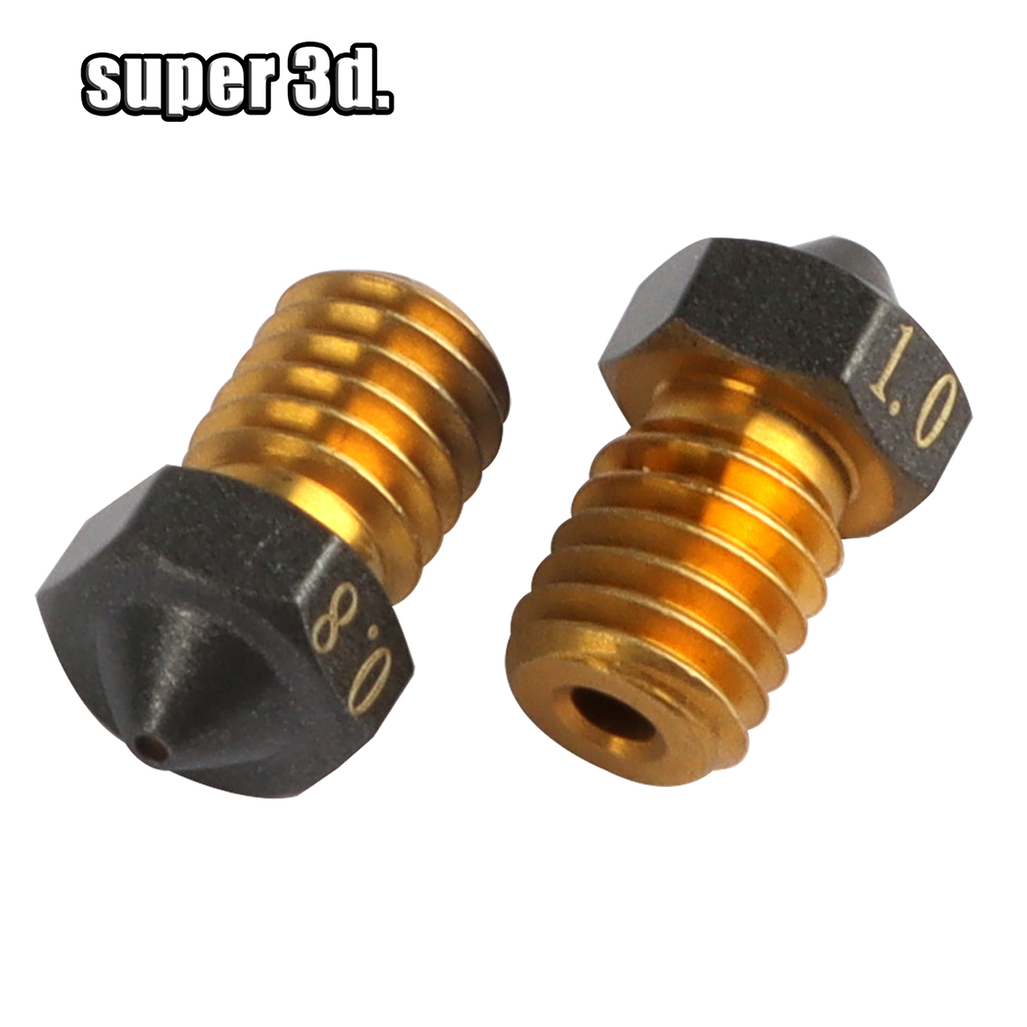 1/2/5Pcs V6 PTFE Nozzle Brass  - огляд і ціна Nozzle Tungsten