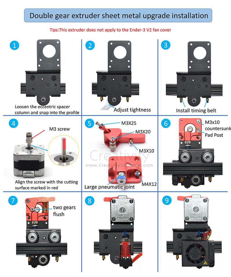 Upgrade Direct Drive Dual Gear - огляд і ціна Linear Rail Mgn12H Set