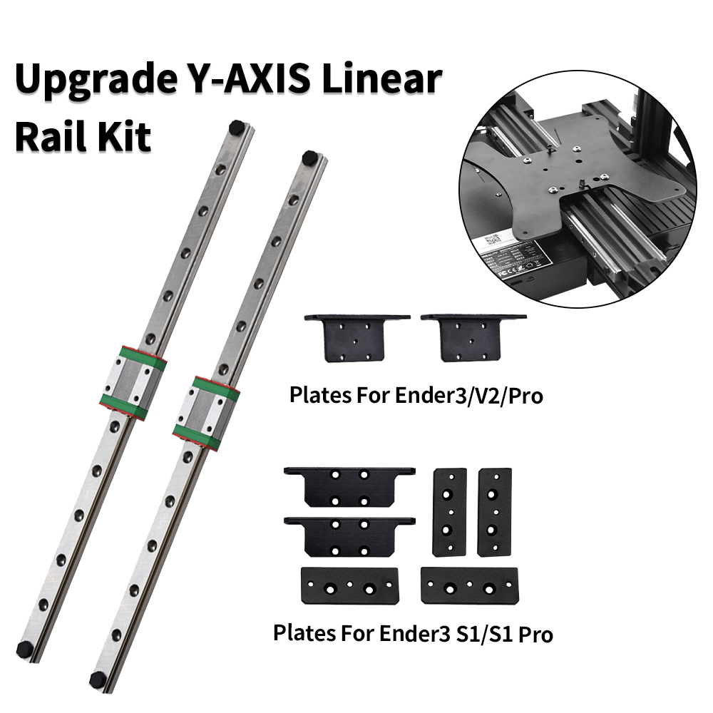 Ender 3/Pro/S1/Ender 3 V2 3D P - огляд і ціна Linear Rail Mgn12H Set