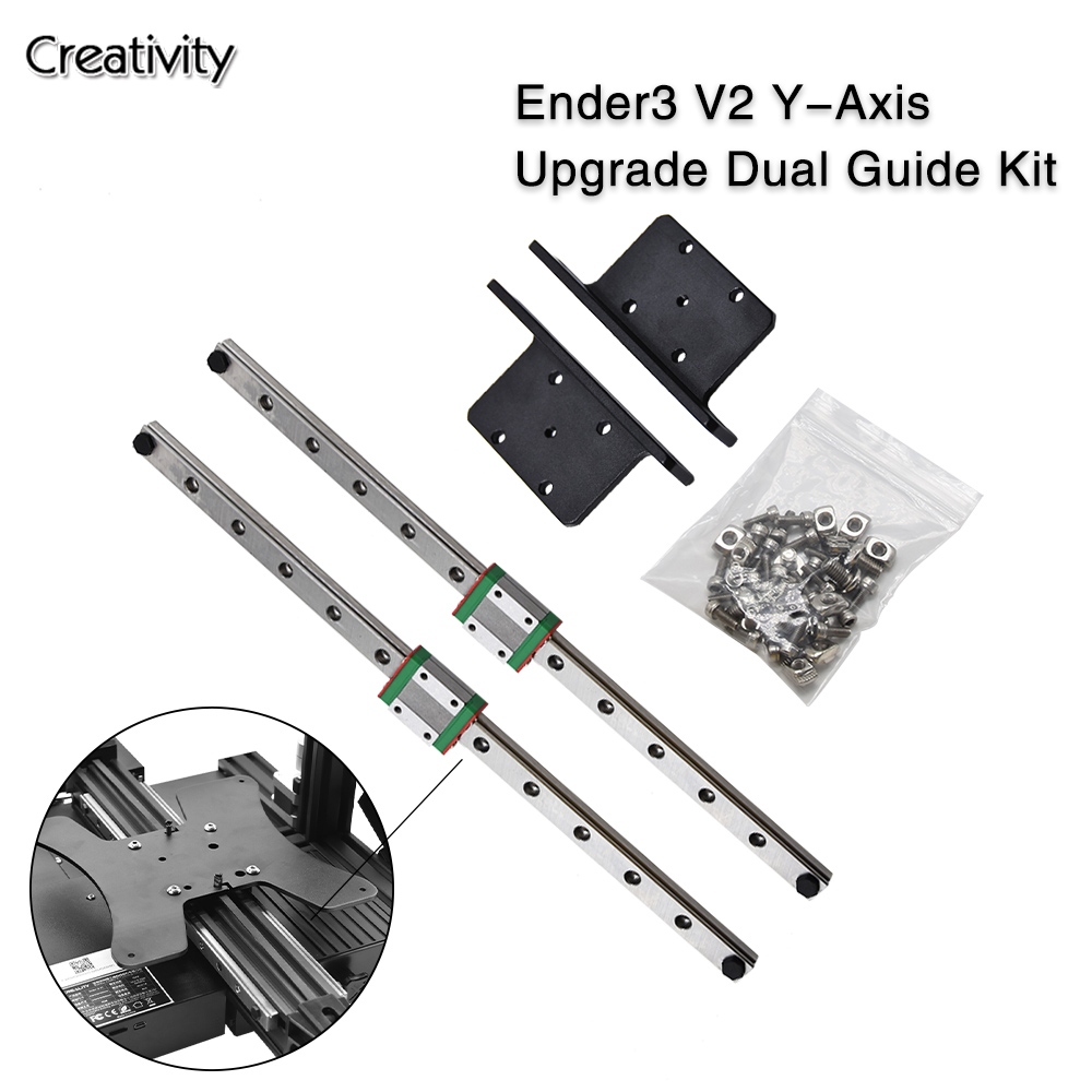 Ender 3/Pro/S1/Ender 3 V2 3D P - огляд і ціна Linear Rail Mgn12H Set