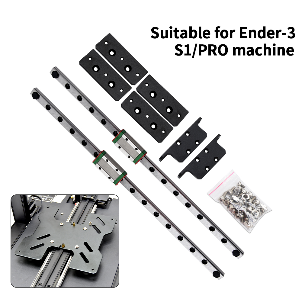 Ender 3/Pro/S1/Ender 3 V2 3D P - огляд і ціна Linear Rail Mgn12H Set