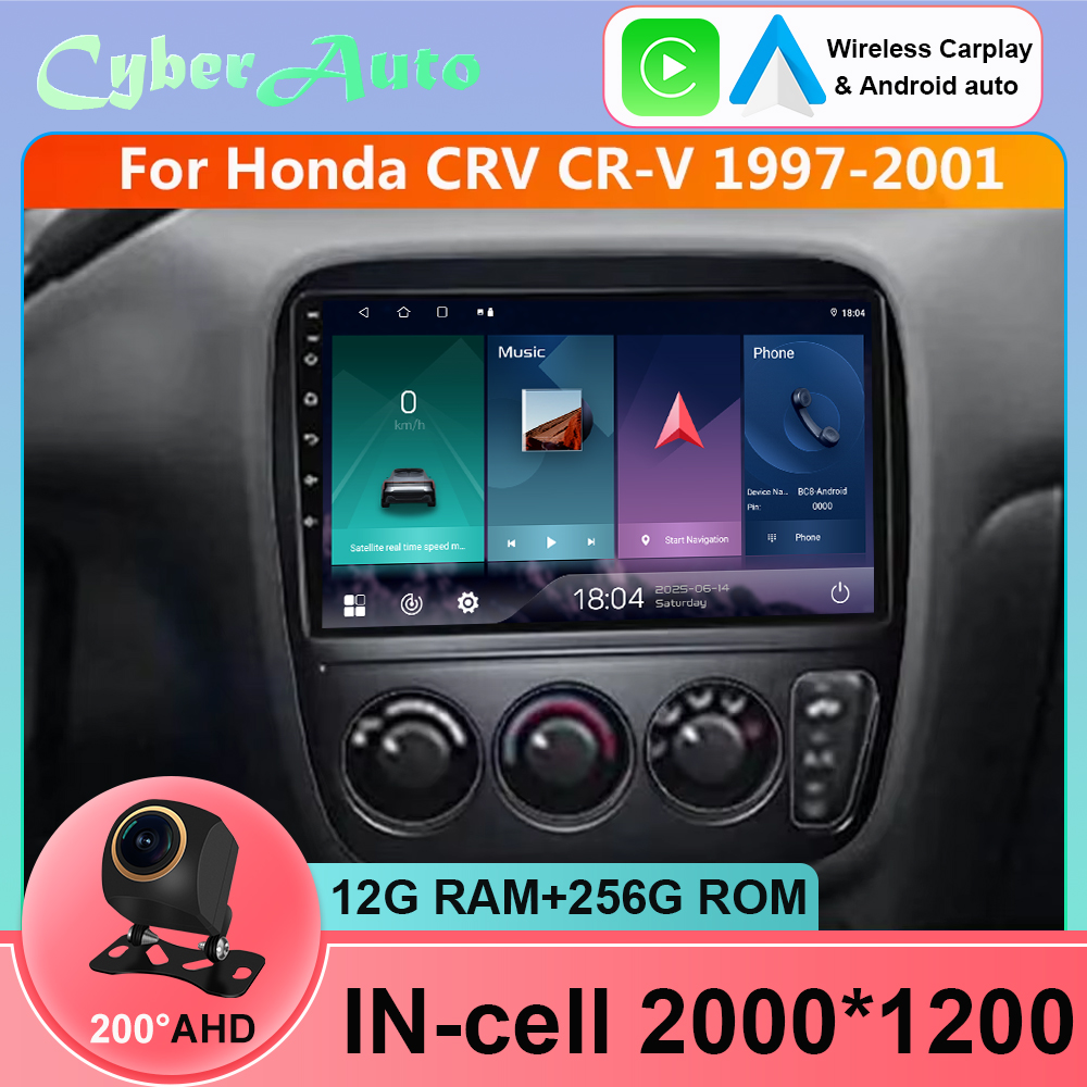 Car Radio Android 15 For Honda - огляд і ціна Cr Touch