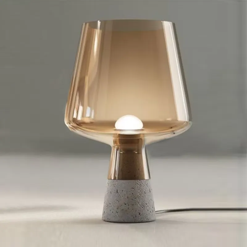 Nordic Creative Simple Cement  - огляд і ціна Glass Bed
