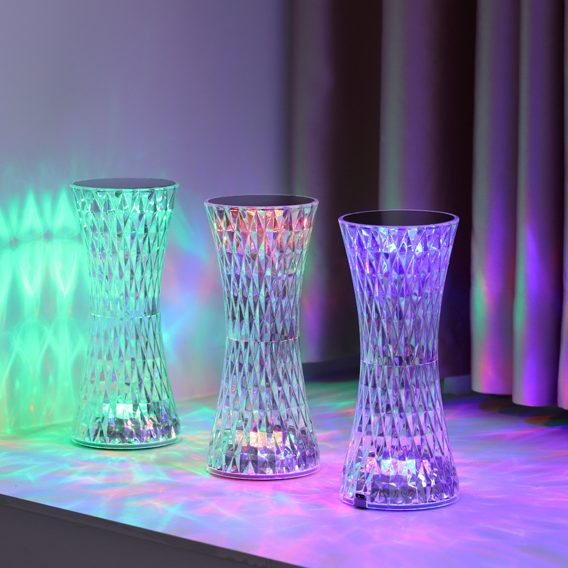 Crystal Bedside Table Lamps Xm - огляд і ціна Glass Bed