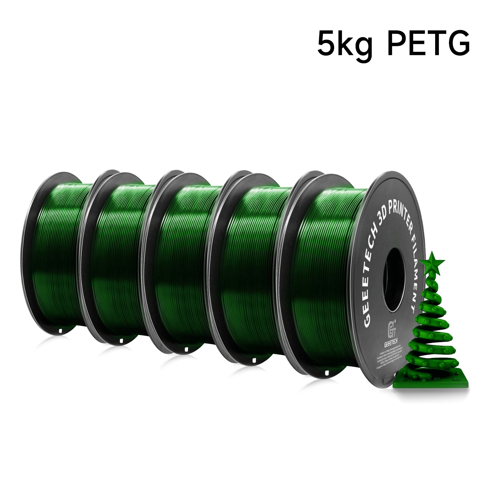 Geeetech 5kg PETG 1.75mm Filam - огляд і ціна Filament 1.75