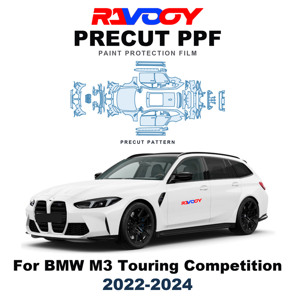 Precut PPF For BMW M3 Touring  - огляд і ціна Abs Filament
