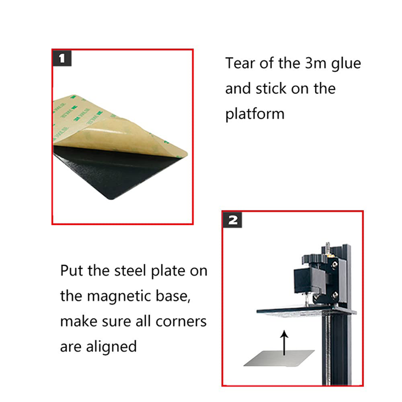 Mars 5 Flex Build Plate 160x96 - огляд і ціна 3D Printer Stand