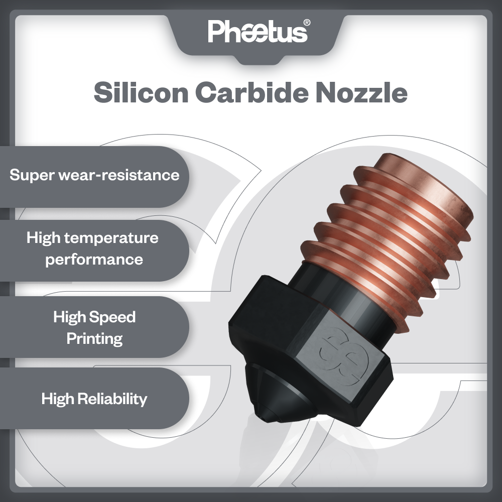 Phaetus Silicon Carbide V6 Noz - огляд і ціна Nozzle Tungsten