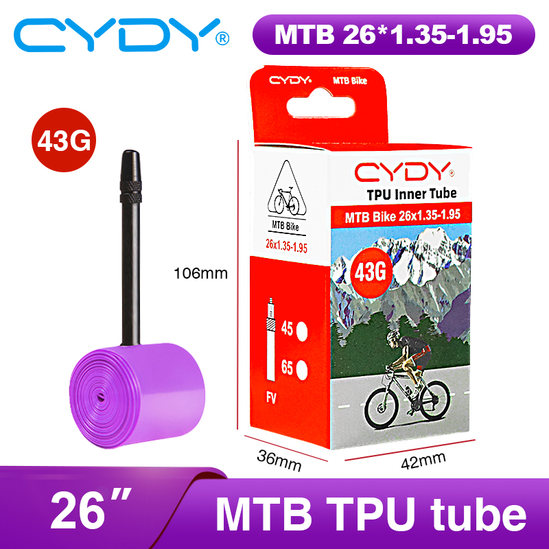 43g CYDY TPU Tube MTB 26 27.5  - огляд і ціна Filament 1.75