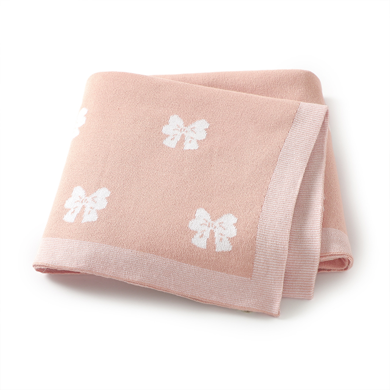 Cotton Baby Blanket Knit Cute  - огляд і ціна Carriage Bed