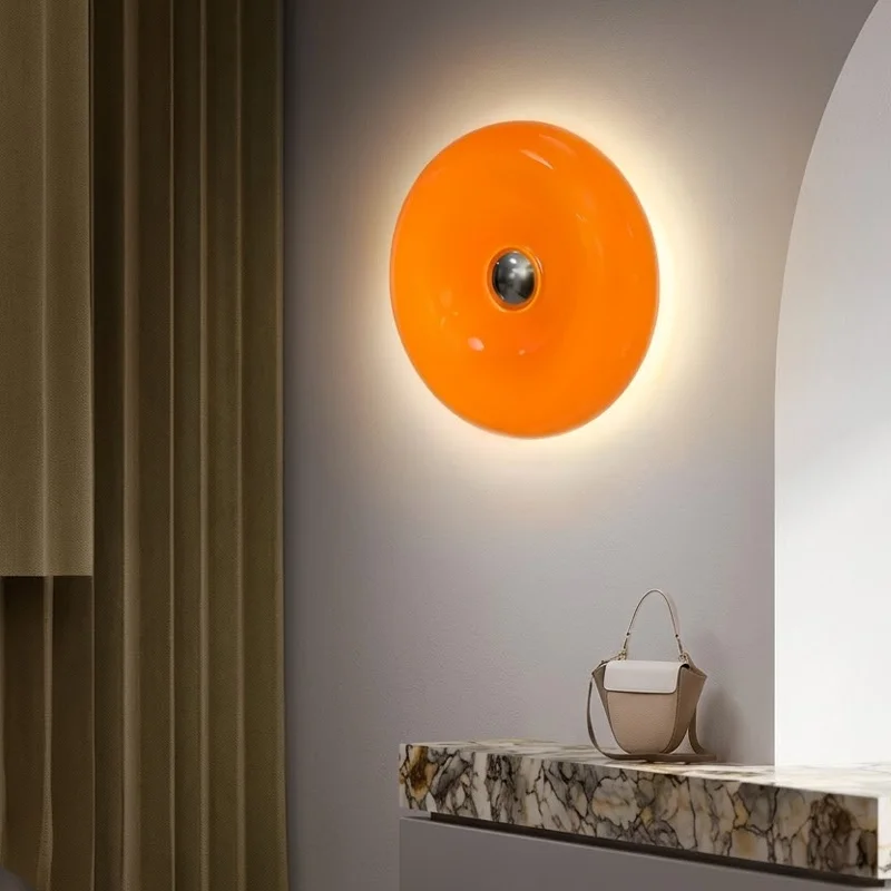 Creative Cream Orange Living R - огляд і ціна Glass Bed