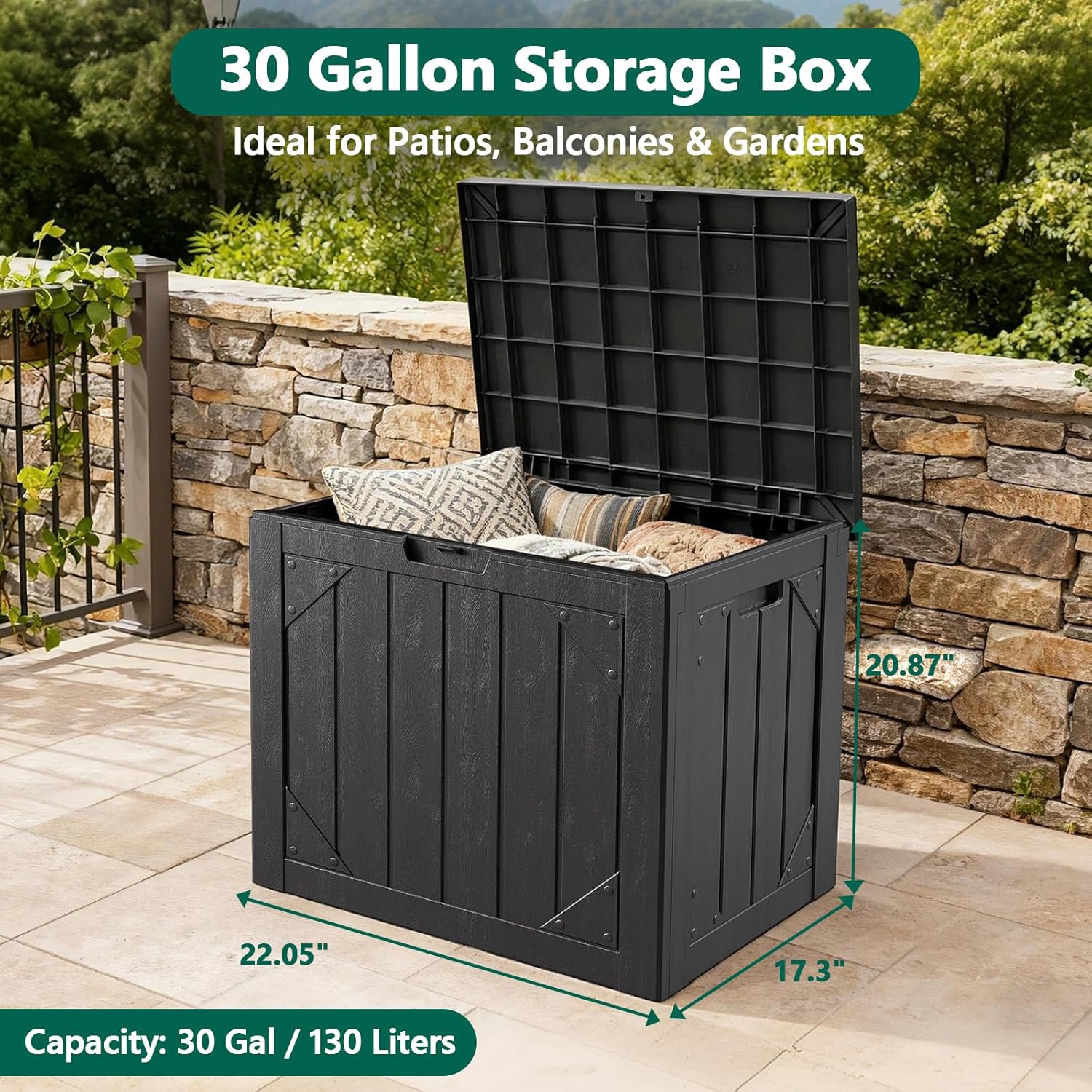 30 Gallon Outdoor Storage Box  - огляд і ціна Uv Resin
