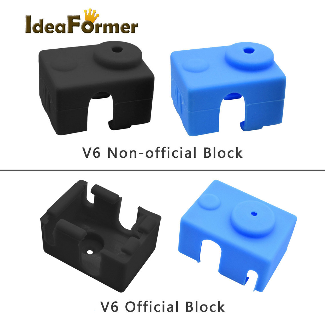 5pcs V6 Silicone Sock 3D Print - огляд і ціна 3D Printer Stand