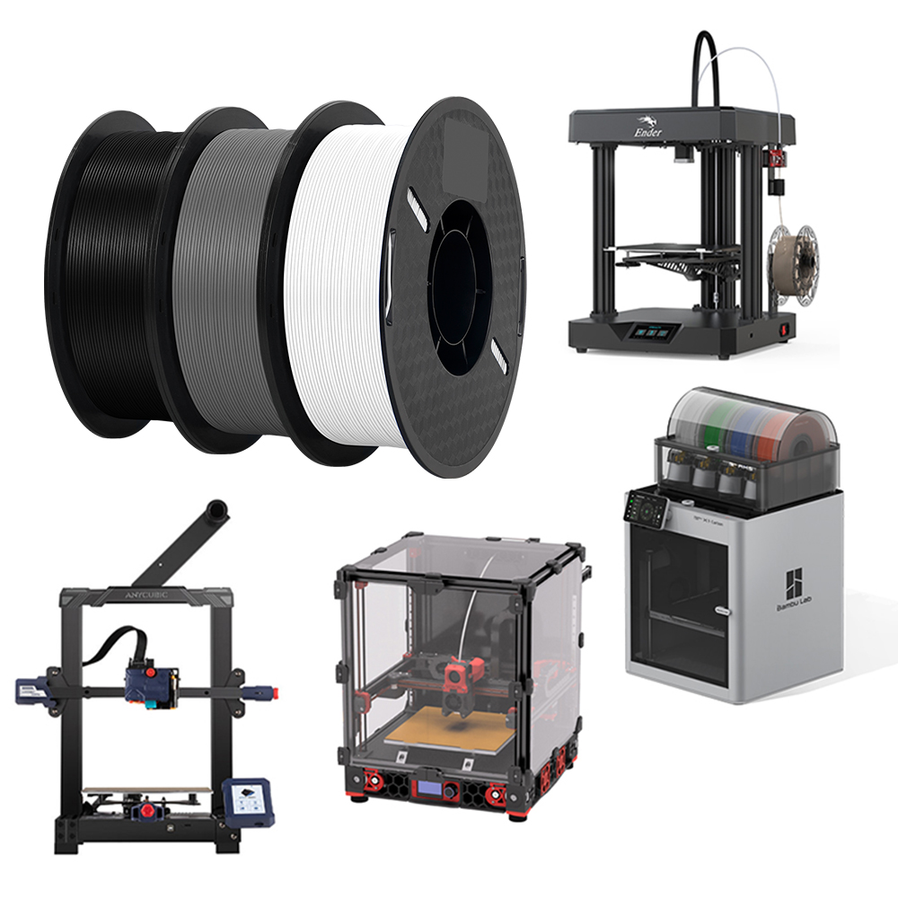 5KG Mix Colors PLA filament 1k - огляд і ціна Filament 1.75