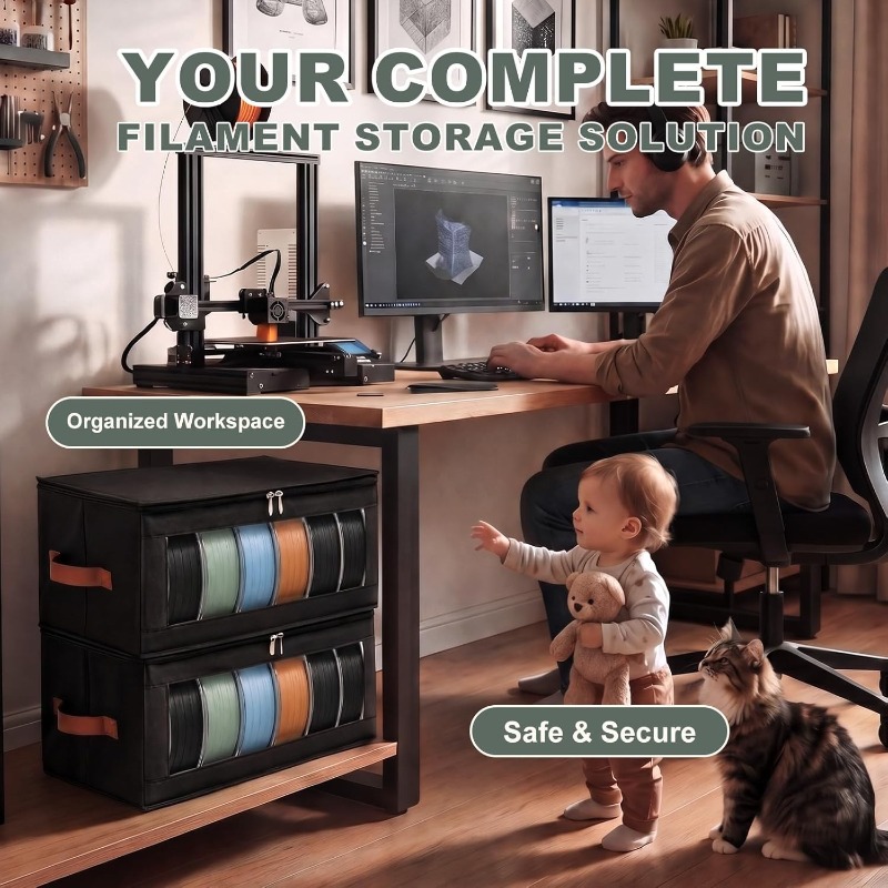 3D Printer Filament Storage Co - огляд і ціна Enclosure 3D Printer