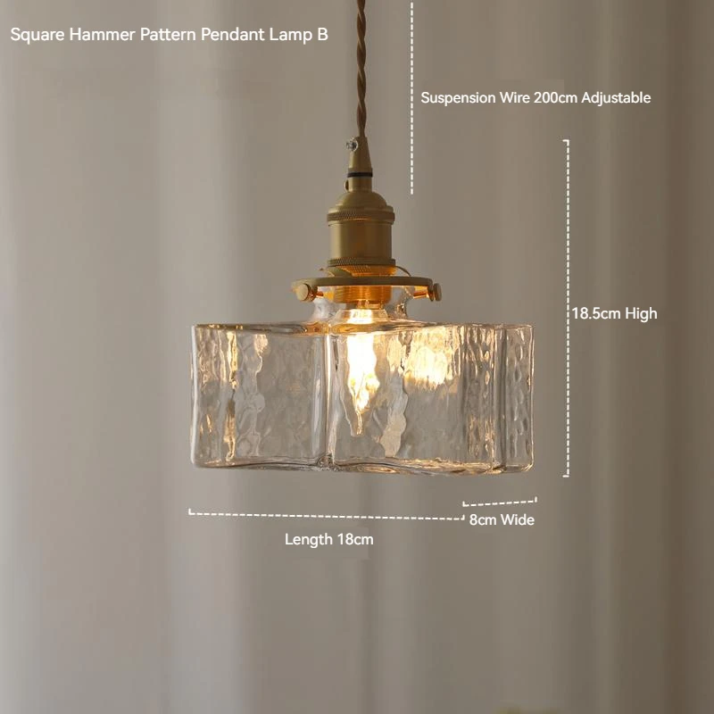 #Rustic Led Ceiling Hanging Li - огляд і ціна Glass Bed