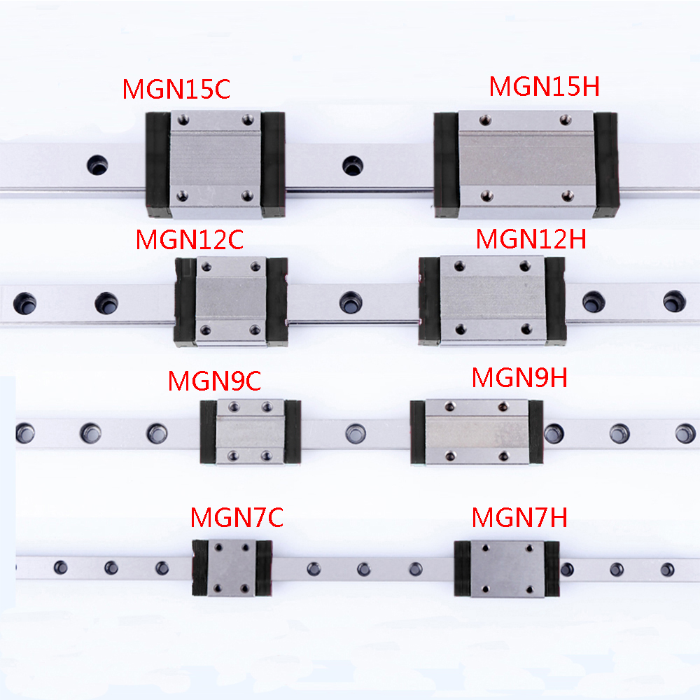 MGN12 MGN9 MGN15 MGN7 100 200  - огляд і ціна Linear Rail Mgn12H Set