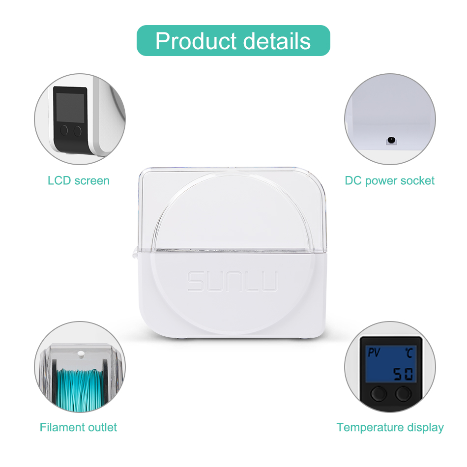SUNLU Filament Dryer S1 Plus B - огляд і ціна Enclosure 3D Printer