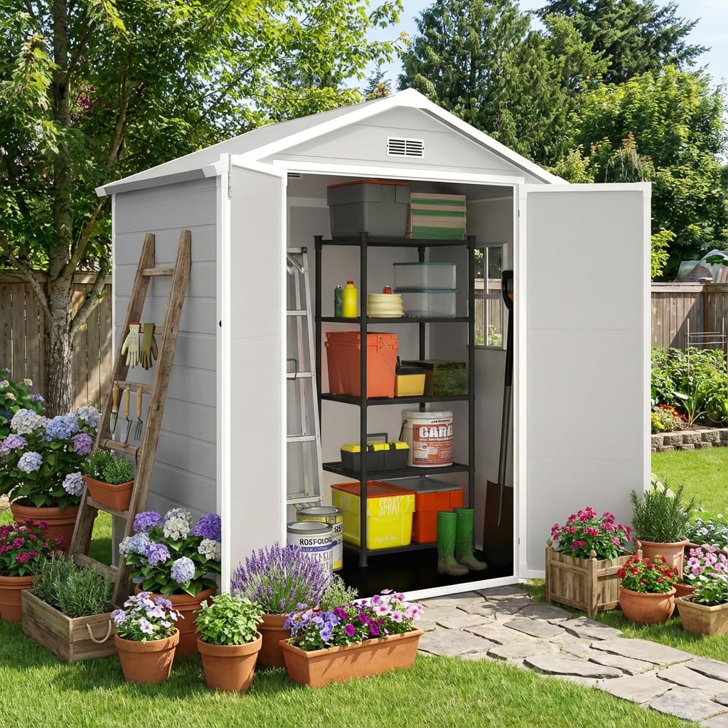 Outdoor Storage Shed 6×4ft Wat - огляд і ціна Uv Resin